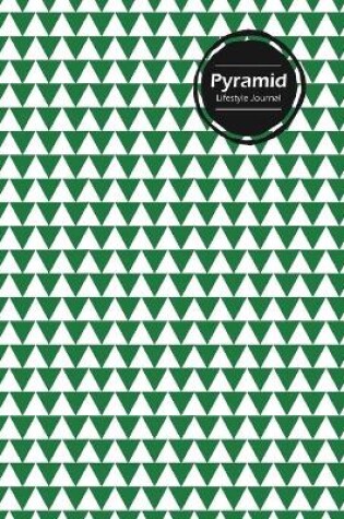 Cover of Pyramid Lifestyle Journal, Creative, Write-in Notebook, Dotted Lines, Wide Ruled, Medium Size (A5), 6 x 9 Inch (Green)