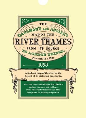 Book cover for The Oarsman's and Angler's Map of the River Thames 1893