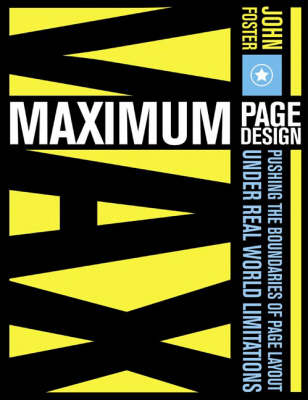 Book cover for Maximum Page Design