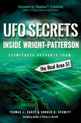 Book cover for UFO Secrets Inside Wright-Patterson