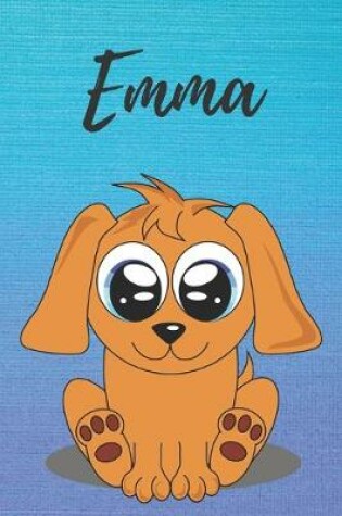 Cover of Emma dog coloring book / notebook / journal / diary