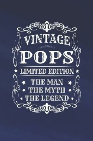 Cover of Vintage Pops Limited Edition The Man Myth The Legend