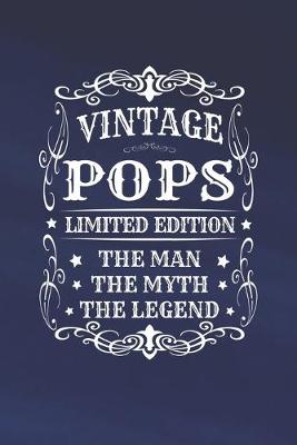 Book cover for Vintage Pops Limited Edition The Man Myth The Legend