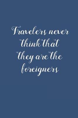 Book cover for Travelers Never Think