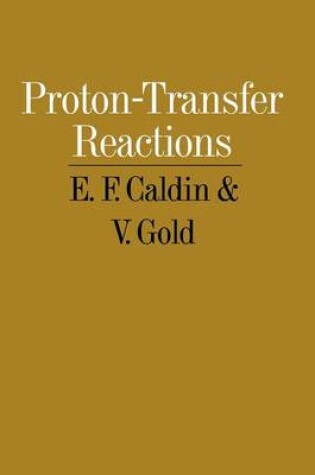 Cover of Proton-Transfer Reactions