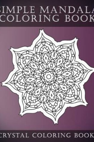 Cover of Simple Mandala Coloring Book