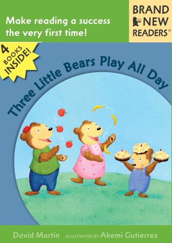 Book cover for Three Little Bears Play All Day