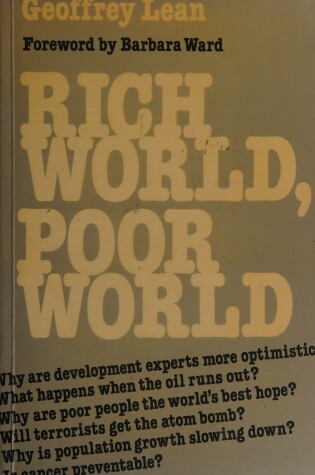 Cover of Rich World, Poor World