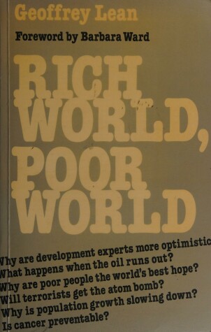 Book cover for Rich World, Poor World