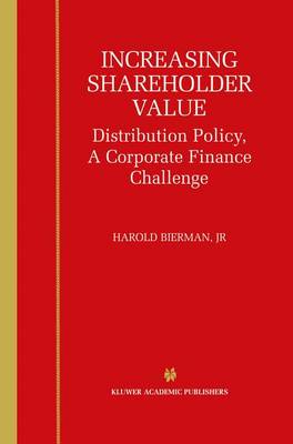 Book cover for Increasing Shareholder Value