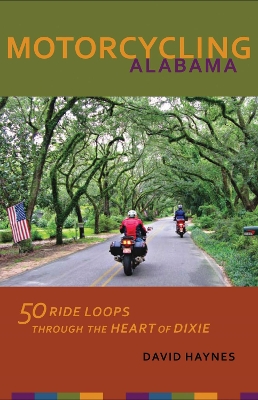 Book cover for Motorcycling Alabama