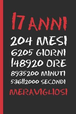 Book cover for 17 Anni Meravigliosi