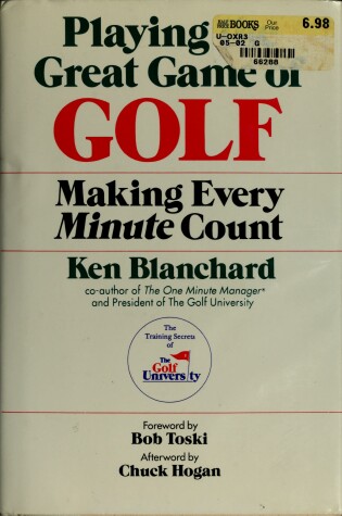 Book cover for Playing the Great Game of Golf