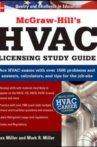 Cover of McGraw-Hill's HVAC Licensing Study Guide