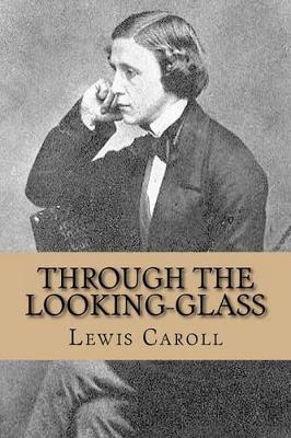 Book cover for Through the looking-glass