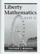 Book cover for Liberty Mathematics Level a Grd 1 Teacher Manual