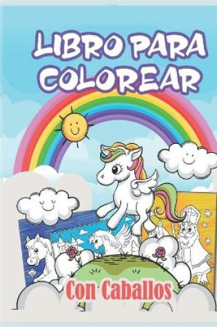 Cover of Libro para colorear (con caballos)