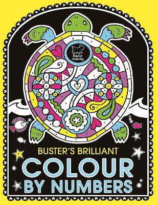 Book cover for Buster's Brilliant Colour By Numbers