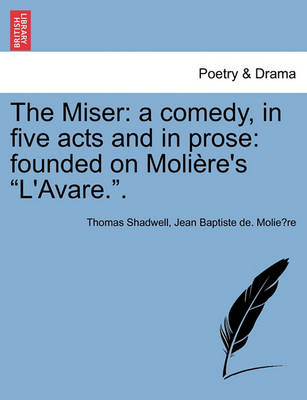 Book cover for The Miser