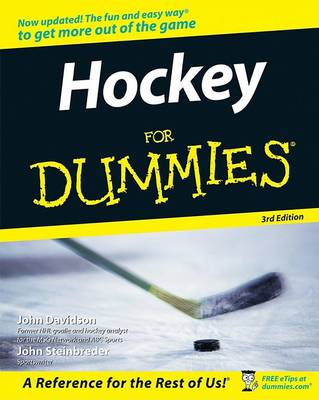 Book cover for Hockey For Dummies