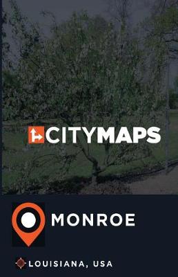 Book cover for City Maps Monroe Louisiana, USA