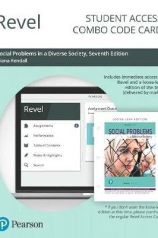 Cover of Revel for Social Problems in a Diverse Society -- Combo Access Card