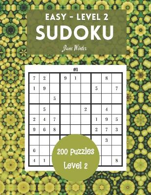 Book cover for 200 Sudoku Puzzles Easy Level 2