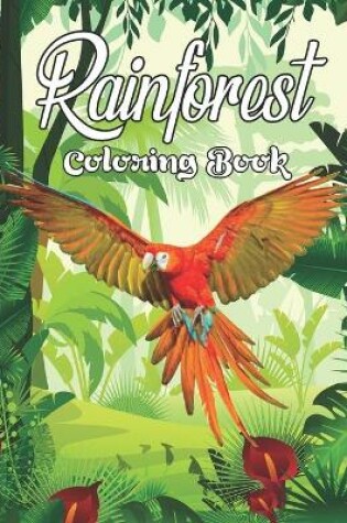 Cover of Rainforest Coloring Book