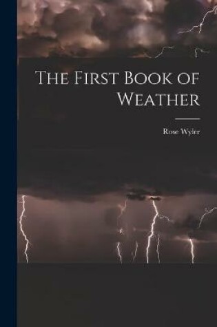 Cover of The First Book of Weather