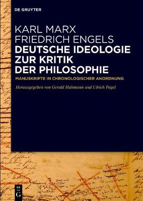 Book cover for Deutsche Ideologie. Zur Kritik Der Philosophie