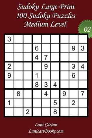 Cover of Sudoku Large Print - Medium Level - N°2