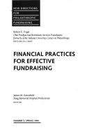 Book cover for Financial Practices Fundraising 3