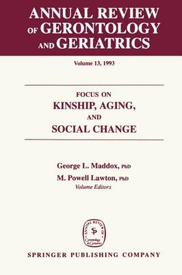 Book cover for Focus on Kinship, Aging, and Social Change