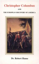 Book cover for Christopher Columbus and the European Discovery of America