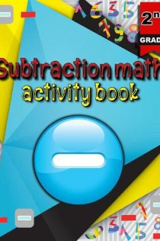 Cover of Subtraction math activity book