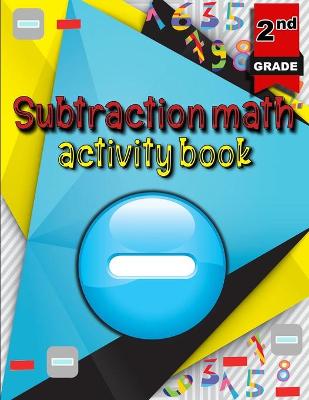 Book cover for Subtraction math activity book