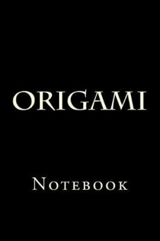 Cover of Origami