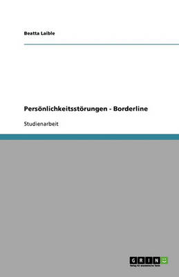 Book cover for Persönlichkeitsstörungen - Borderline