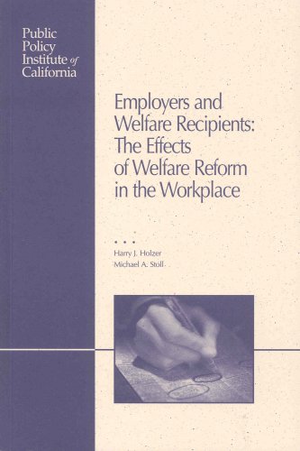 Book cover for Employers and Welfare Recipients