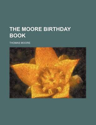 Book cover for The Moore Birthday Book