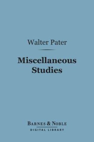 Cover of Miscellaneous Studies (Barnes & Noble Digital Library)