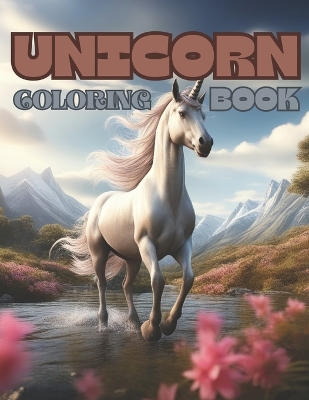 Book cover for Enchanting Unicorn Coloring book