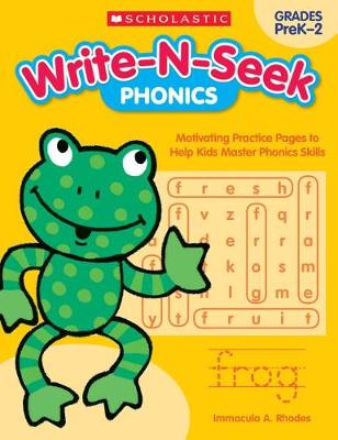 Book cover for Write-N-Seek: Phonics