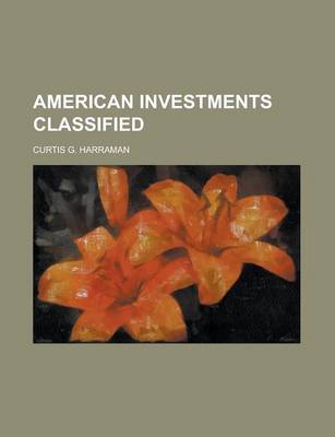 Book cover for American Investments Classified