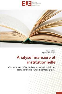 Book cover for Analyse Financiere Et Institutionnelle