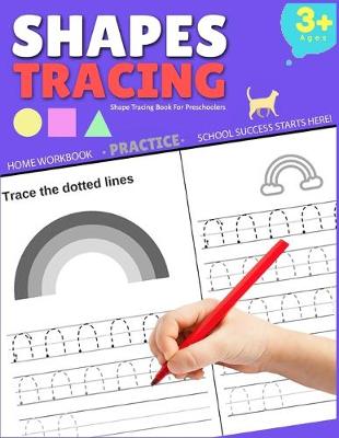 Book cover for Shape Tracing Book For Preschoolers