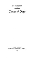 Book cover for Chain of Days