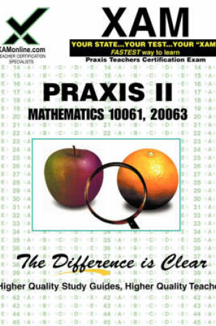 Cover of PRAXIS II Mathematics 10061, 20063