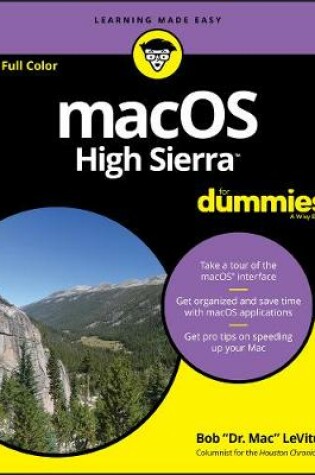 Cover of macOS High Sierra For Dummies