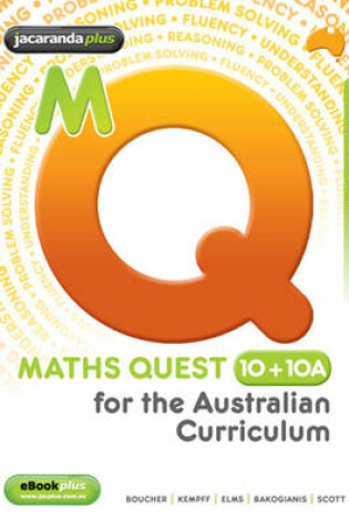 Cover of Maths Quest 10 + 10a for the Australian Curriculum Teacher Edition & EGuidePLUS